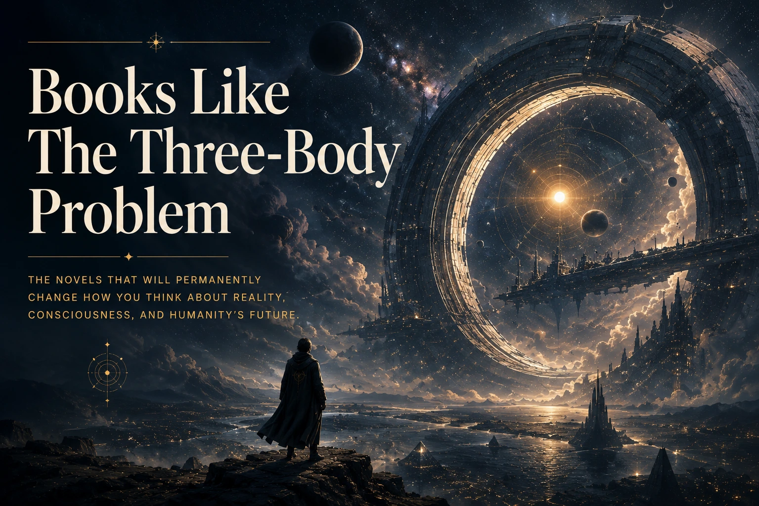 Books like The Three-Body Problem: philosophical science fiction about cosmic civilizations, consciousness, and reality
