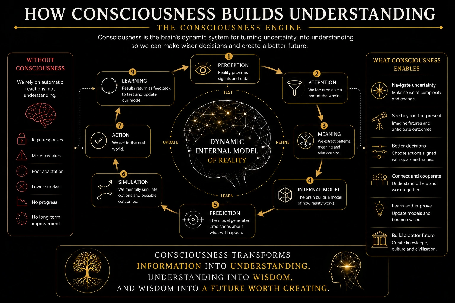 What current science knows and does not yet know about consciousness